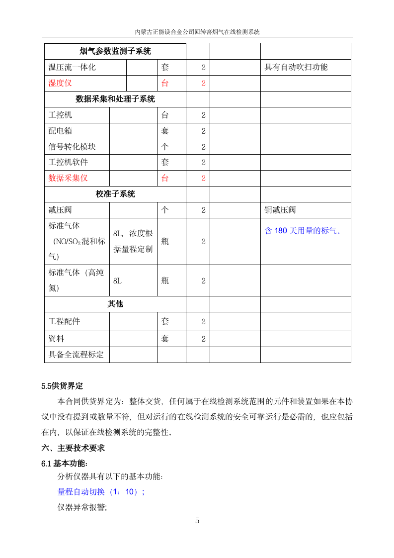 正能集團金屬鎂廠煙氣在線監測系統技術規范書_05.png